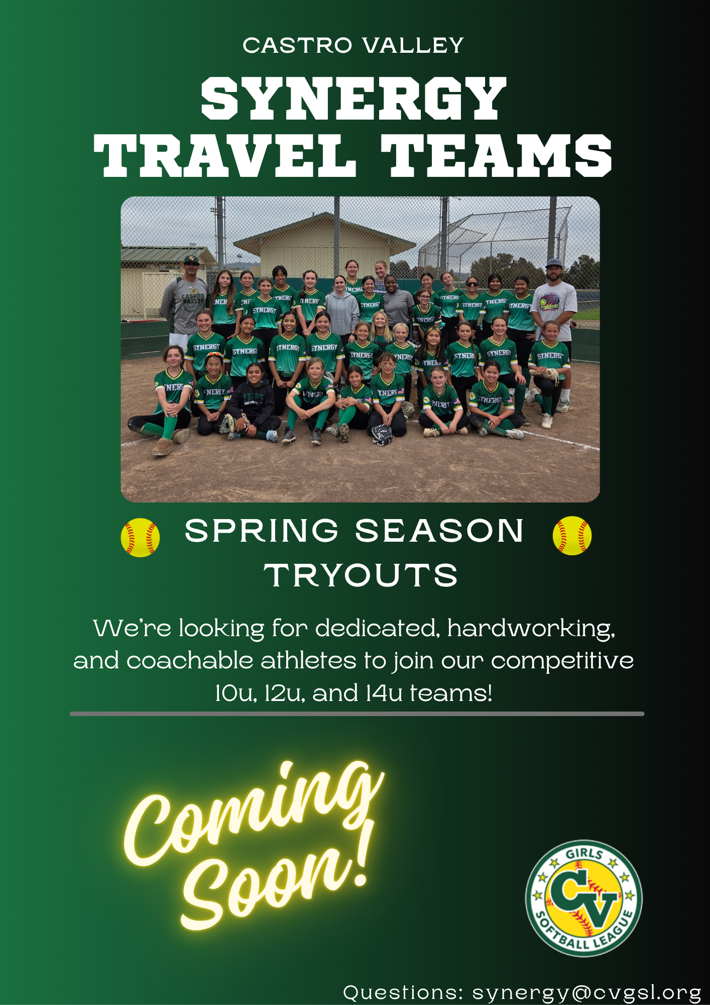 Flyer - 2026 Spring Synergy - Coming Soon Flyer - 2026 Spring Synergy - Coming Soon